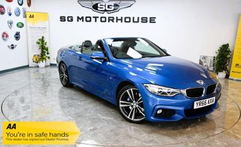 BMW 420 2.0 420i M Sport Convertible 2dr Petrol Auto Euro 6 (s/s) (184 p