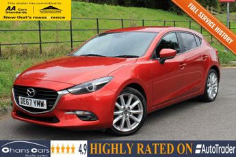 Mazda 3 2.0 SKYACTIV-G Sport Nav Euro 6 (s/s) 5dr