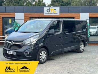 Vauxhall Vivaro 1.6 CDTi 2900 BiTurbo ecoTEC Sportive Crew Van L2 H1 Euro 6 (s/s