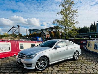 Mercedes C Class 1.6 C180 BlueEfficiency AMG Sport Plus G-Tronic+ Euro 5 (s/s) 2d