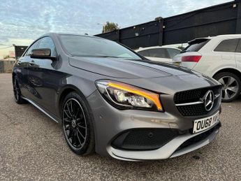 Mercedes CLA 1.6 CLA200 AMG Line Night Edition (Plus) Coupe 7G-DCT Euro 6 (s/