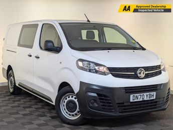 Vauxhall Vivaro 2.0 Turbo D 3100 Edition Crew Van L2 H1 Euro 6 (s/s) 5dr