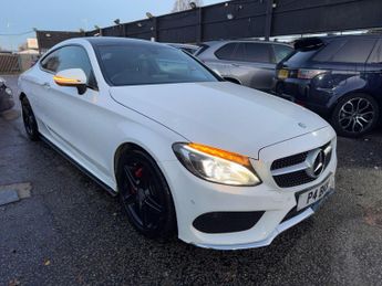 Mercedes C Class 2.0 C200 AMG Line (Premium) 7G-Tronic+ Euro 6 (s/s) 2dr