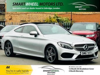 Mercedes C Class 2.1 C220d AMG Line G-Tronic+ Euro 6 (s/s) 2dr