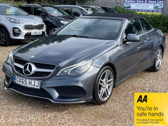 Mercedes E Class 2.1 E220 BlueTEC AMG Line Cabriolet G-Tronic+ Euro 6 (s/s) 2dr