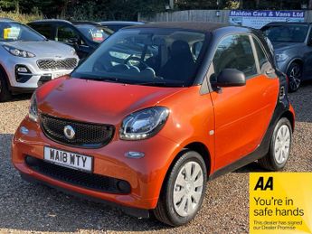 Smart ForTwo 1.0 Pure Euro 6 (s/s) 2dr