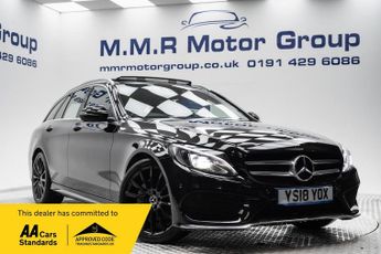 Mercedes C Class 2.0 C200 AMG Line (Premium) G-Tronic+ Euro 6 (s/s) 5dr