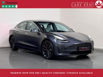 Tesla Model 3 (Dual Motor) Performance Saloon 4dr Electric Auto 4WDE (Performa