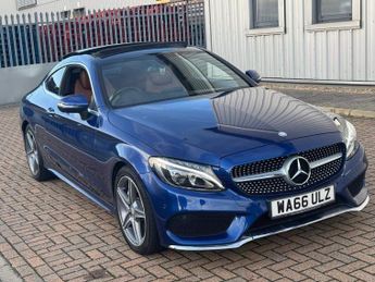 Mercedes C Class 2.1 C220d AMG Line (Premium) G-Tronic+ Euro 6 (s/s) 2dr