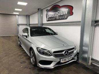 Mercedes C Class 2.1 C220d AMG Line (Premium) G-Tronic+ Euro 6 (s/s) 2dr