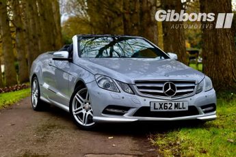 Mercedes E Class 2.1 E220 CDI BlueEfficiency Sport Cabriolet G-Tronic+ Euro 5 (s/