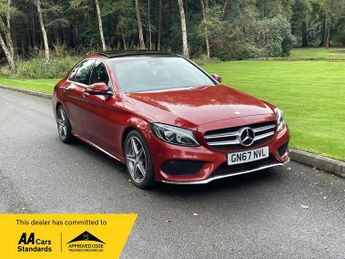 Mercedes C Class 1.6 C200d AMG Line (Premium Plus) G-Tronic+ Euro 6 (s/s) 4dr