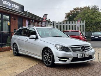 Mercedes C Class 2.1 C220 CDI AMG Sport Plus G-Tronic+ Euro 5 (s/s) 5dr