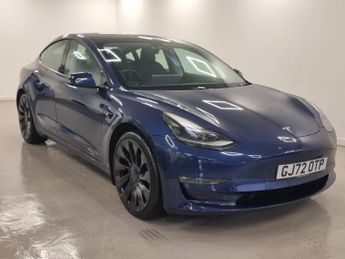 Tesla Model 3 (Dual Motor) Performance Auto 4WDE 4dr (Performance Upgrade)