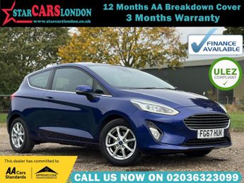 Ford Fiesta 1.1 Ti-VCT Zetec Euro 6 (s/s) 3dr