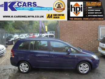 Vauxhall Zafira 1.6 16V Exclusiv Euro 5 5dr