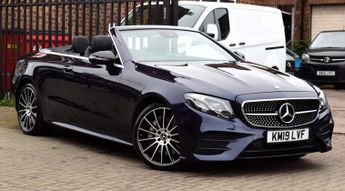 Mercedes E Class 2.9 E400d AMG Line (Premium Plus) Cabriolet G-Tronic+ 4MATIC Eur