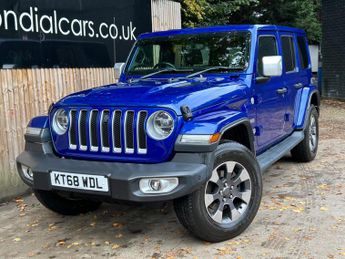 Jeep Wrangler 2.2 MultiJetII Overland Auto 4WD Euro 6 (s/s) 4dr