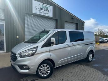 Ford Transit 2.0 320 EcoBlue Limited Crew Van L2 H1 Euro 6 (s/s) 5dr (6 Seat)