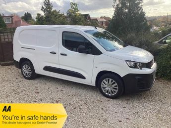 Peugeot Partner 1.5 BlueHDi 950 Professional Long Panel Van LWB Euro 6 (s/s) 6dr