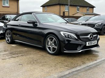 Mercedes C Class 2.1 C250d AMG Line Cabriolet G-Tronic+ Euro 6 (s/s) 2dr