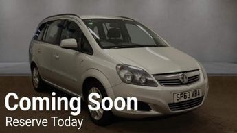 Vauxhall Zafira 1.6 16V Exclusiv Euro 5 5dr