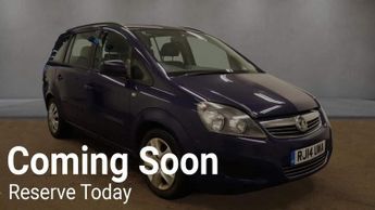 Vauxhall Zafira 1.8 16V Exclusiv Euro 5 5dr