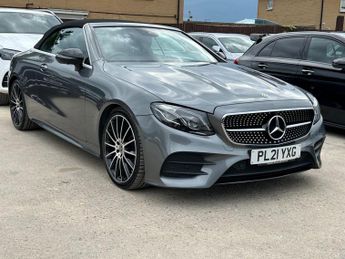 Mercedes E Class 2.0 E300d AMG Line Night Edition (Premium Plus) Cabriolet G-Tron