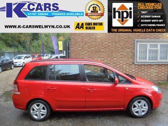 Vauxhall Zafira 1.8 16V Exclusiv Euro 5 5dr