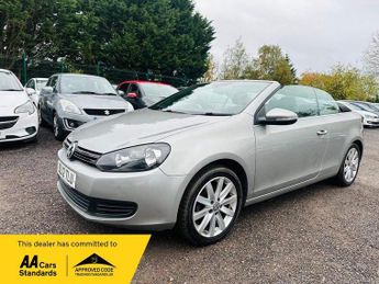 Volkswagen Golf TDi 1.6 TDI BlueMotion Tech SE Cabriolet Euro 5 (s/s) 2dr