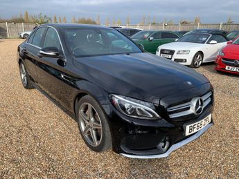 Mercedes C Class 1.6 C200d AMG Line (Premium) G-Tronic+ Euro 6 (s/s) 4dr