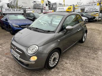 Fiat 500 1.2 Lounge Euro 6 (s/s) 3dr