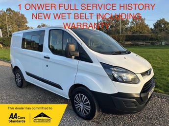 Ford Transit 2.0 300 EcoBlue Crew Van L1 H1 Euro 6 5dr (6 Seat)