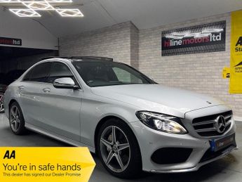 Mercedes C Class 2.1 C250d AMG Line (Premium Plus) G-Tronic+ Euro 6 (s/s) 4dr