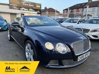 Bentley Continental 6.0 FlexFuel GTC Auto 6Spd 4WD Euro 5 2dr