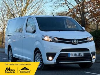 Toyota Proace 2.0D Comfort Long Crew Van LWB Euro 6 (s/s) 6dr (6 Seat)