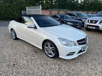 Mercedes E Class 2.1 E220 CDI BlueEfficiency Sport Cabriolet G-Tronic+ Euro 5 (s/