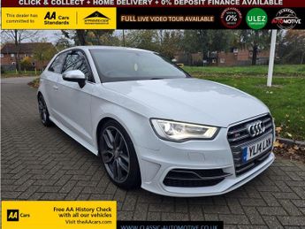 Audi S3 2.0 TFSI Hatchback 3dr Petrol S Tronic quattro Euro 6 (s/s) (300