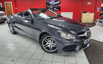 Mercedes E Class 2.1 E220 CDI AMG Sport Cabriolet G-Tronic+ Euro 5 (s/s) 2dr