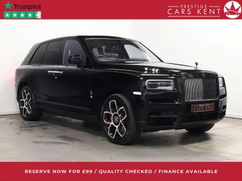 Rolls-Royce Cullinan 6.75 V12 Black Badge SUV 5dr Petrol Auto 4WD Euro 6 (600 ps)