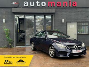 Mercedes E Class 2.1 E220d BlueTEC AMG Line Coupe 2dr Diesel G-Tronic+ Euro 6 (s/