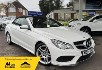 Mercedes E Class 2.1 E220 BlueTEC AMG Line Cabriolet G-Tronic+ Euro 6 (s/s) 2dr