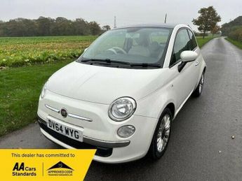 Fiat 500 1.2 Lounge Hatchback 3dr Petrol Manual Euro 6 (s/s) (69 bhp)