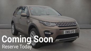 Land Rover Discovery Sport 2.0 TD4 HSE Auto 4WD Euro 6 (s/s) 5dr