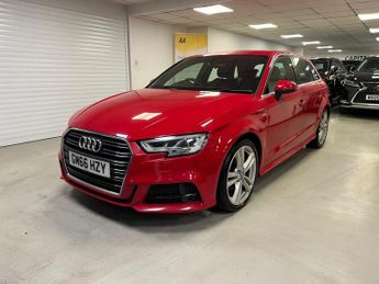 Audi A3 1.6 TDI S line Sportback S Tronic Euro 6 (s/s) 5dr