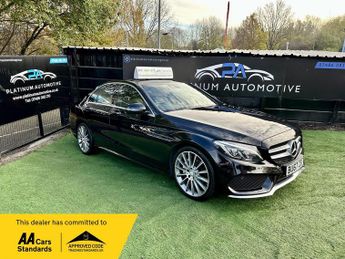 Mercedes C Class 2.1 C220d AMG Line (Premium) G-Tronic+ Euro 6 (s/s) 4dr