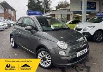 Fiat 500 1.2 Lounge Euro 6 (s/s) 3dr