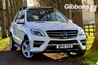 Mercedes M Class 3.0 ML350 V6 BlueTEC AMG Line G-Tronic 4WD Euro 6 (s/s) 5dr