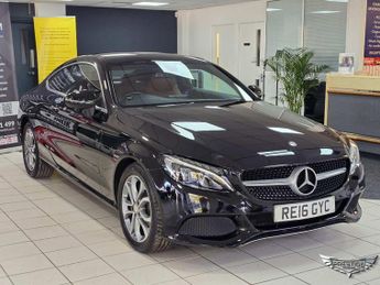 Mercedes C Class 2.0 C200 Sport (Premium) 7G-Tronic+ Euro 6 (s/s) 2dr