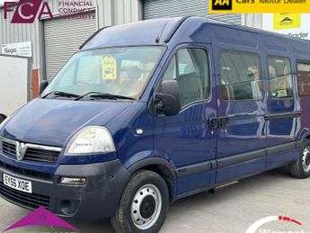 Vauxhall Movano 2.5 CDTi 16v 3900 4dr (LWB, 16 Seats)